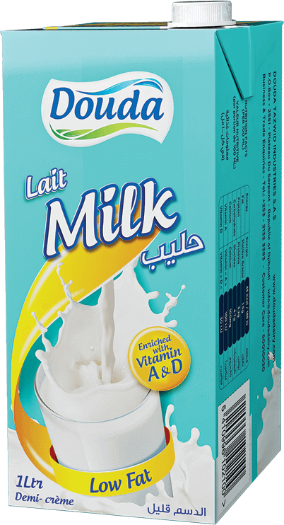 Lait demi-ecreme